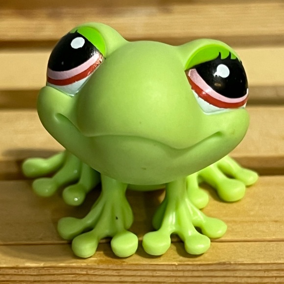 LPS Littlest Pet Shop Frog #898 - Picture 1 of 6